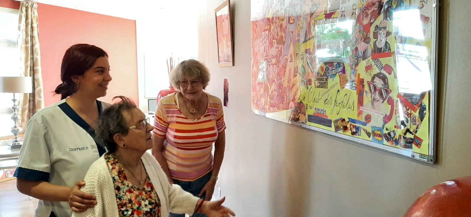 10/07/25 Exposition Pop Art : un travail collectif et artistique réalisé par nos résidents