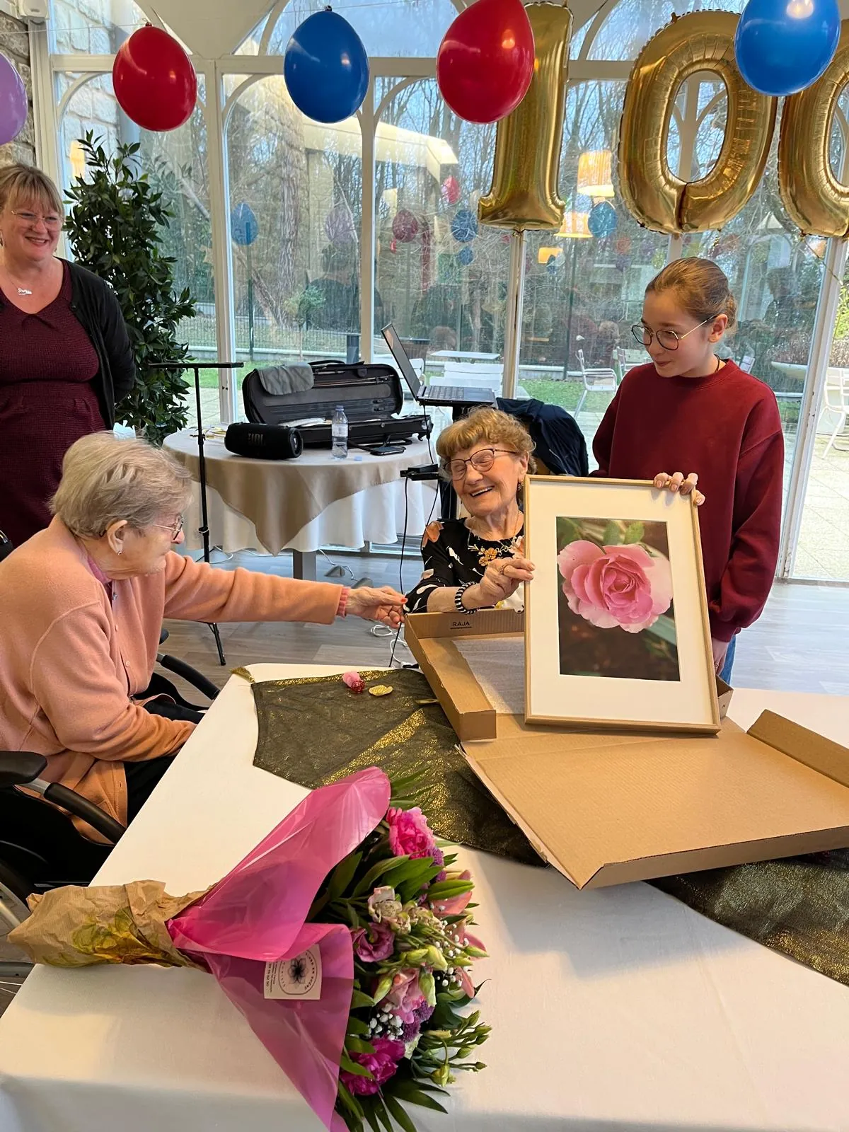 Fêtons les 100 ans de Mme Cocquerez ! 