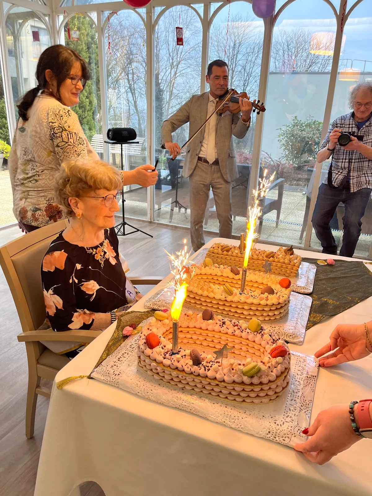 Fêtons les 100 ans de Mme Cocquerez ! 