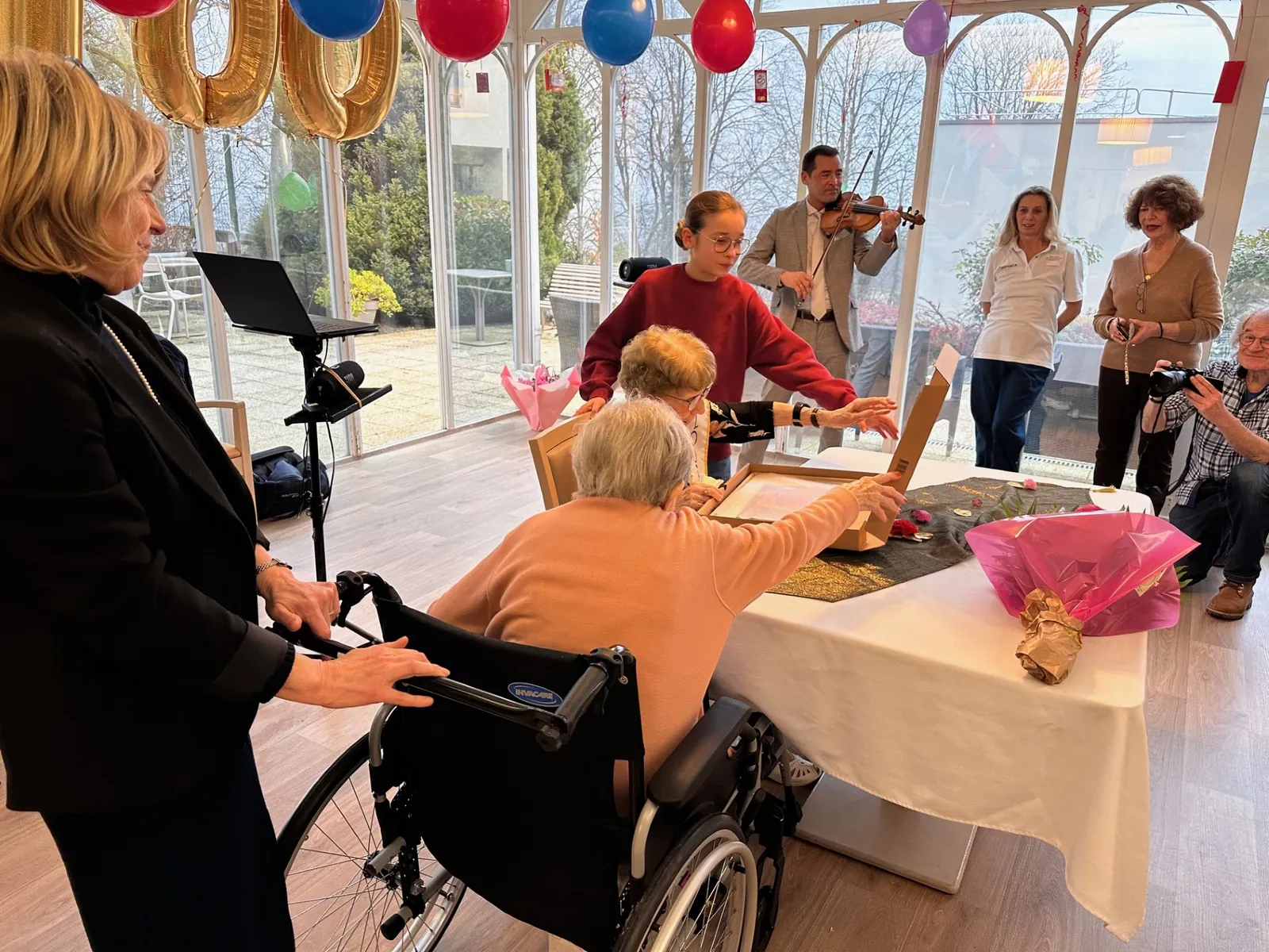 Fêtons les 100 ans de Mme Cocquerez ! 