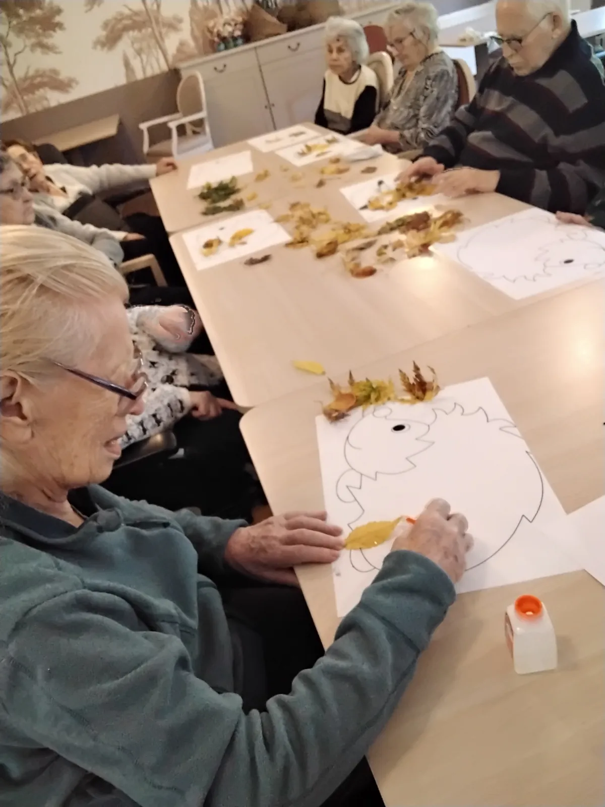 Atelier créatif d'automne