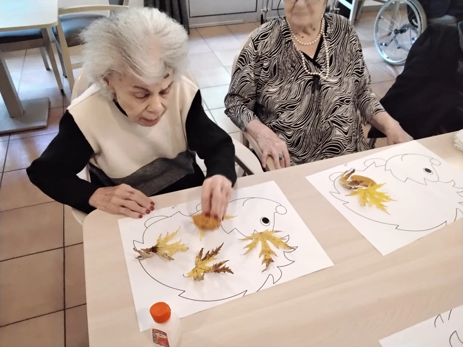 Atelier créatif d'automne