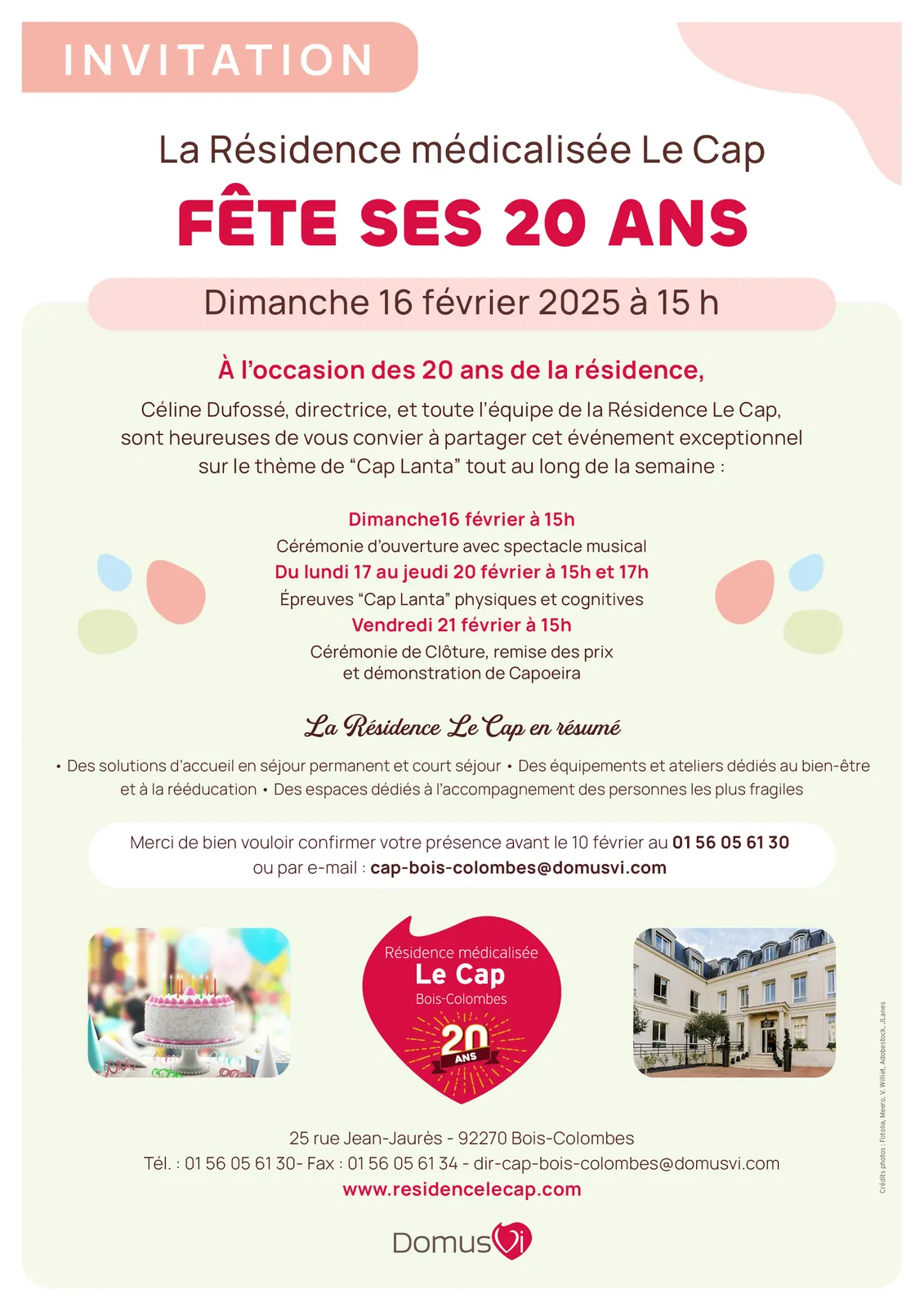 La résidence Le Cap fête ses 20 ans ! 