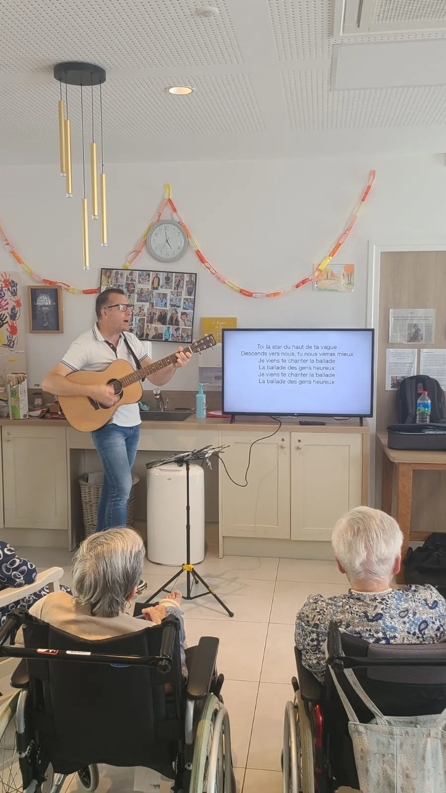 Musicothérapie et atelier chant à la Résidence Saint Jean - Agen 