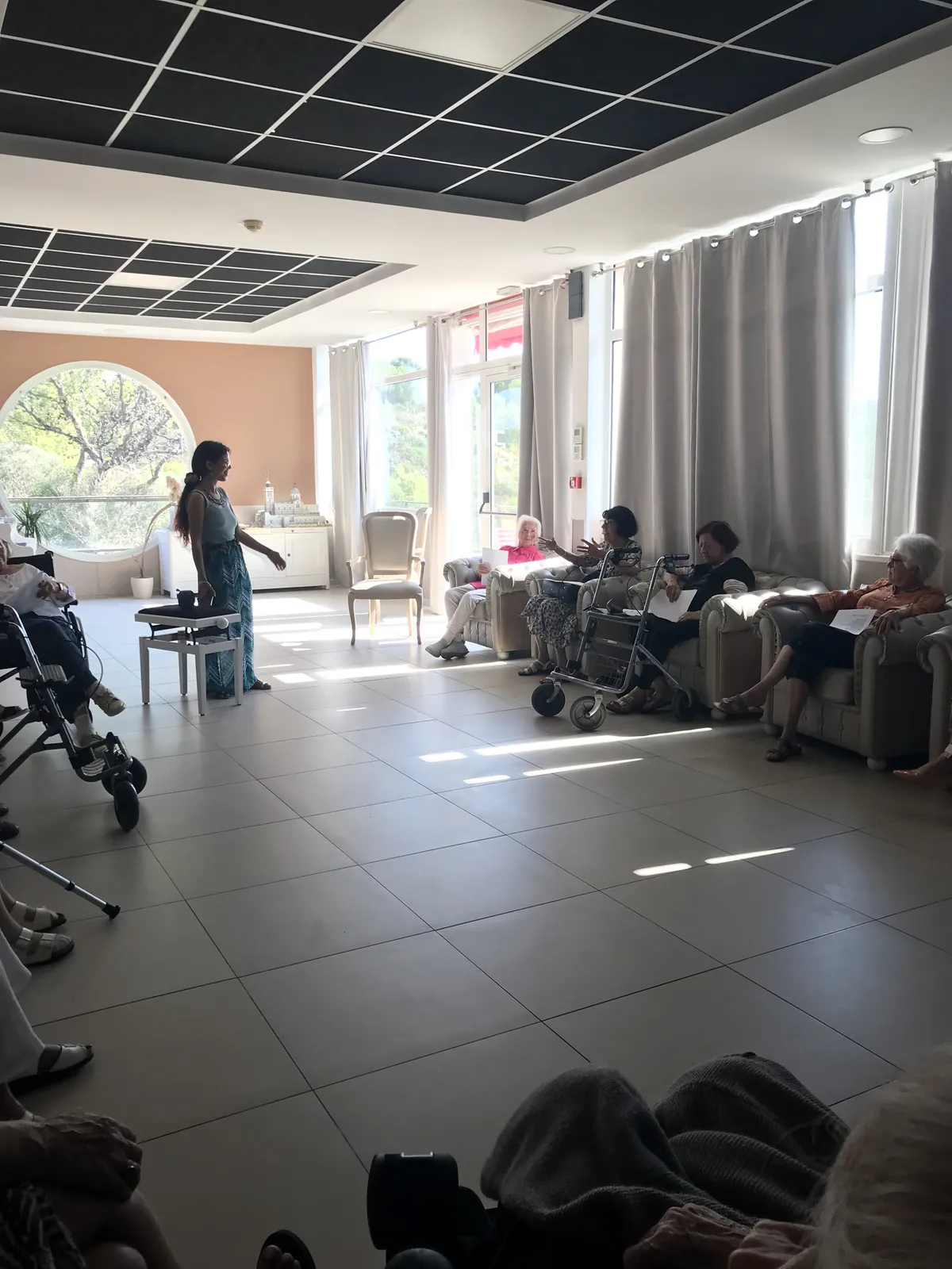 Un cours de chant… et beaucoup de fous rires !