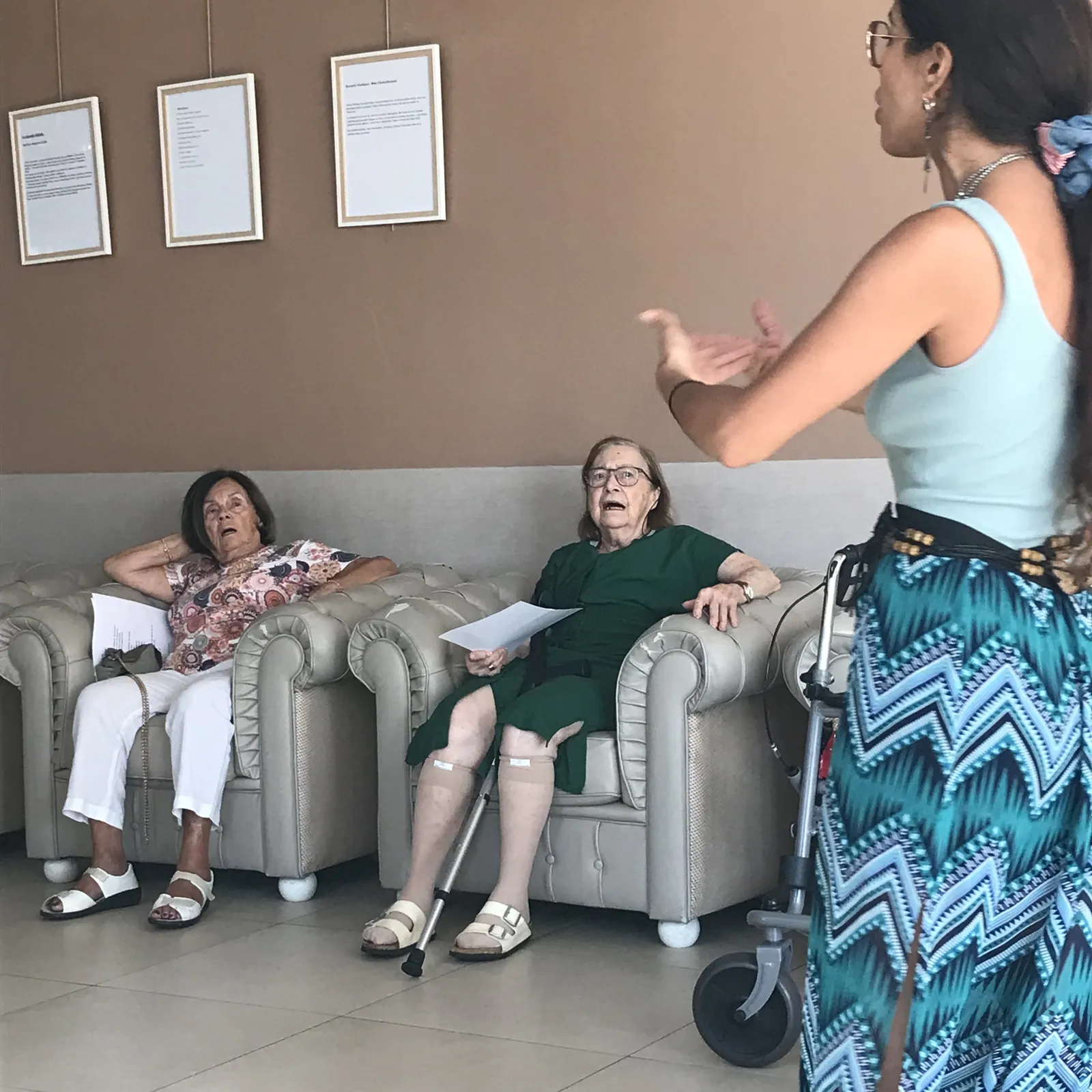 Un cours de chant… et beaucoup de fous rires !