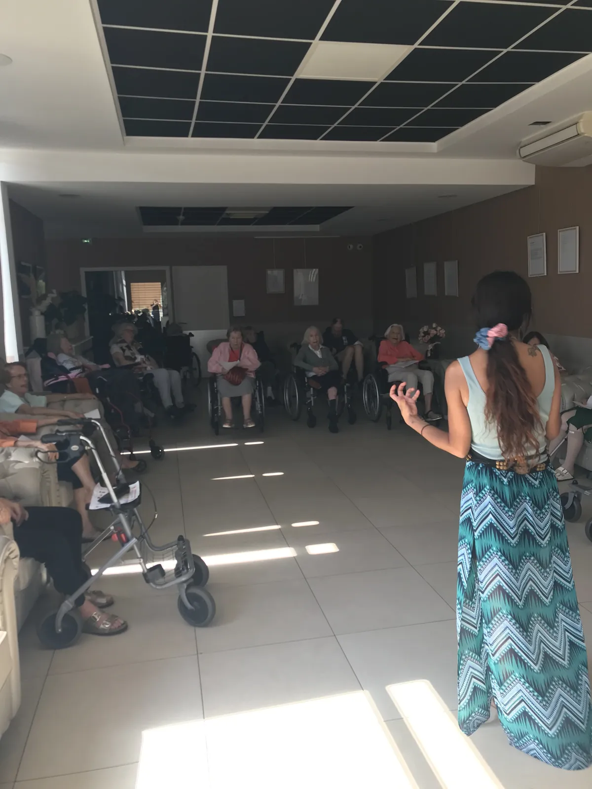 Un cours de chant… et beaucoup de fous rires !