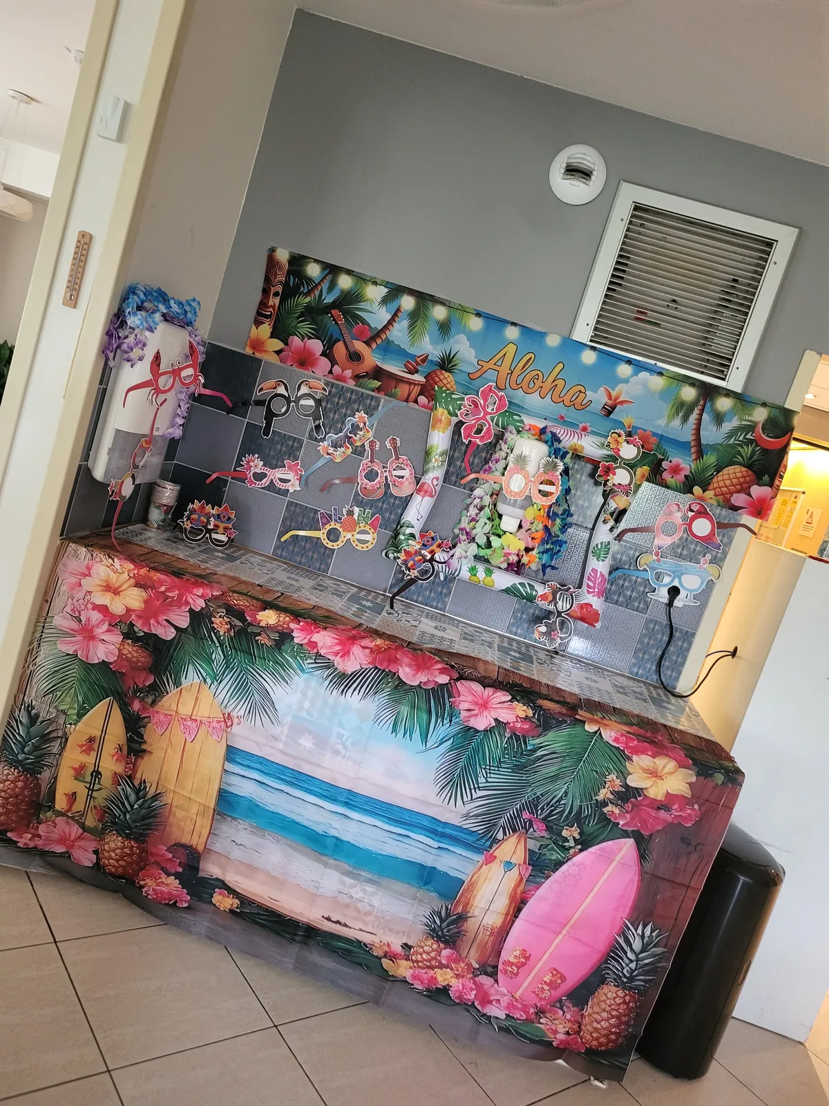 Atelier smoothies aux différents fruits Aux Adrets 