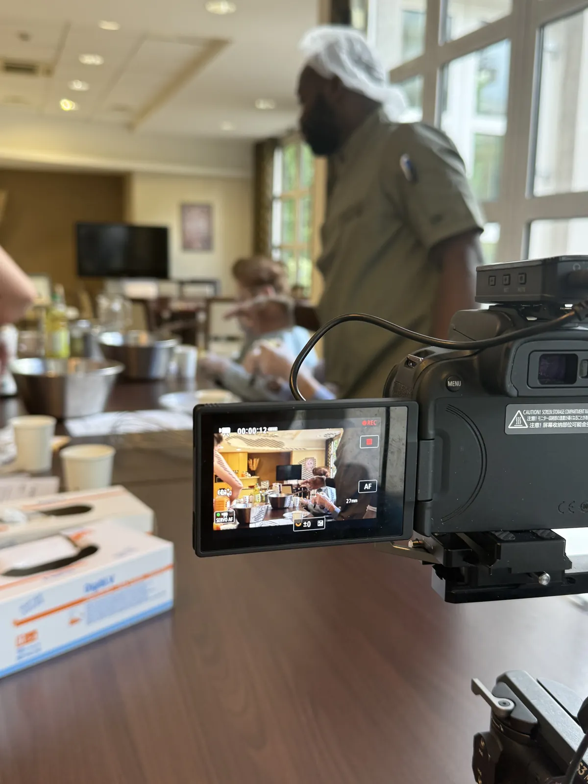 Tournage en cours 