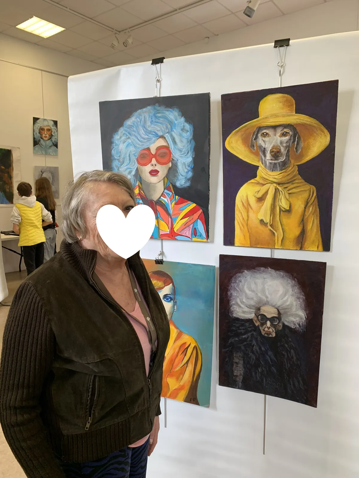 Visite d'une exposition 