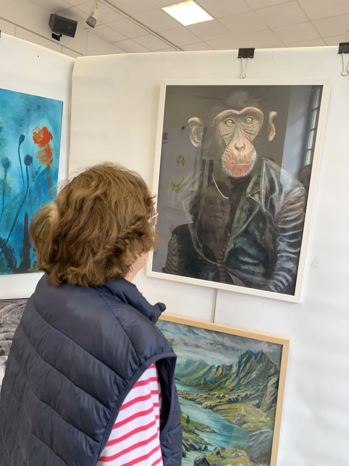 Visite d'une exposition 