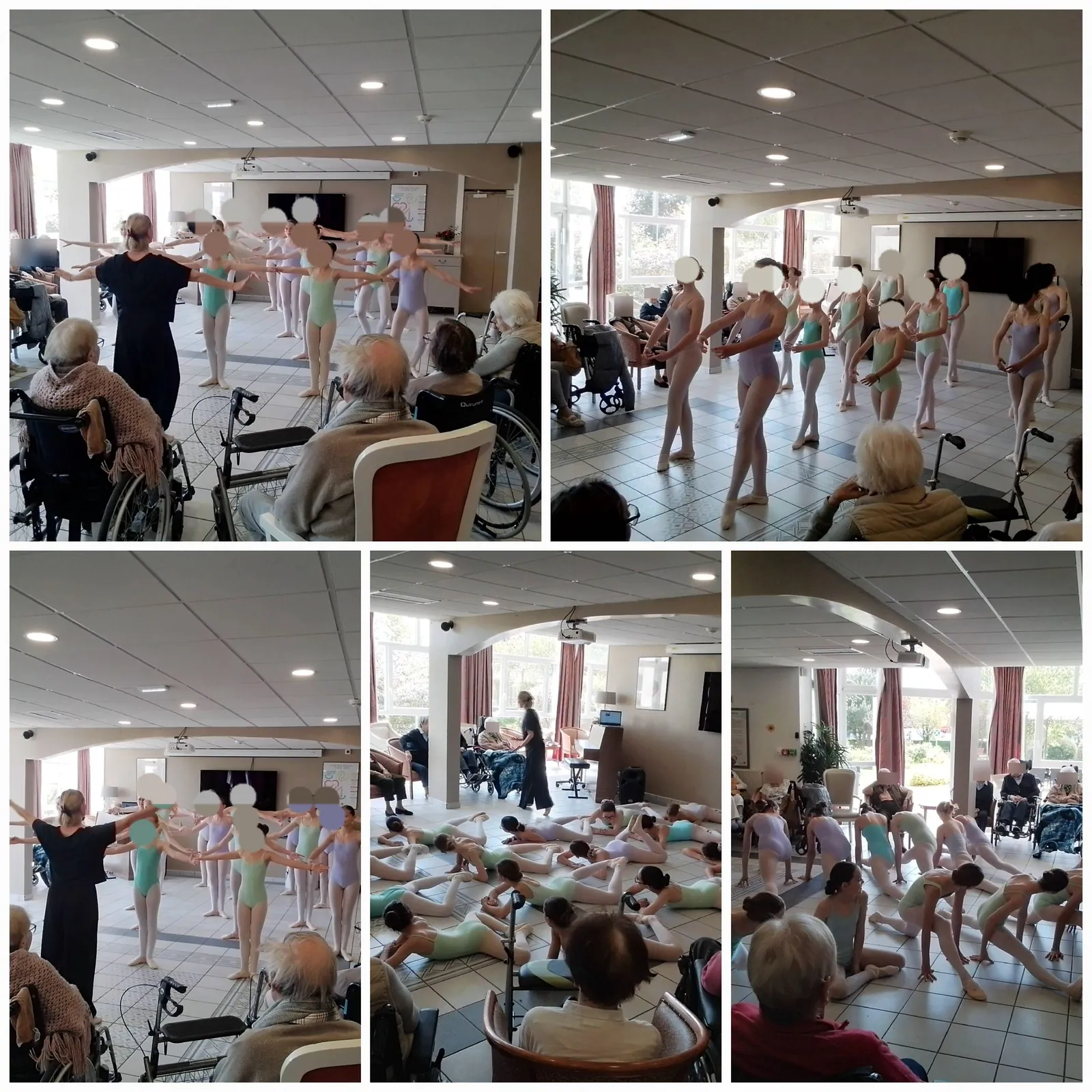 La danse s’invite à la résidence