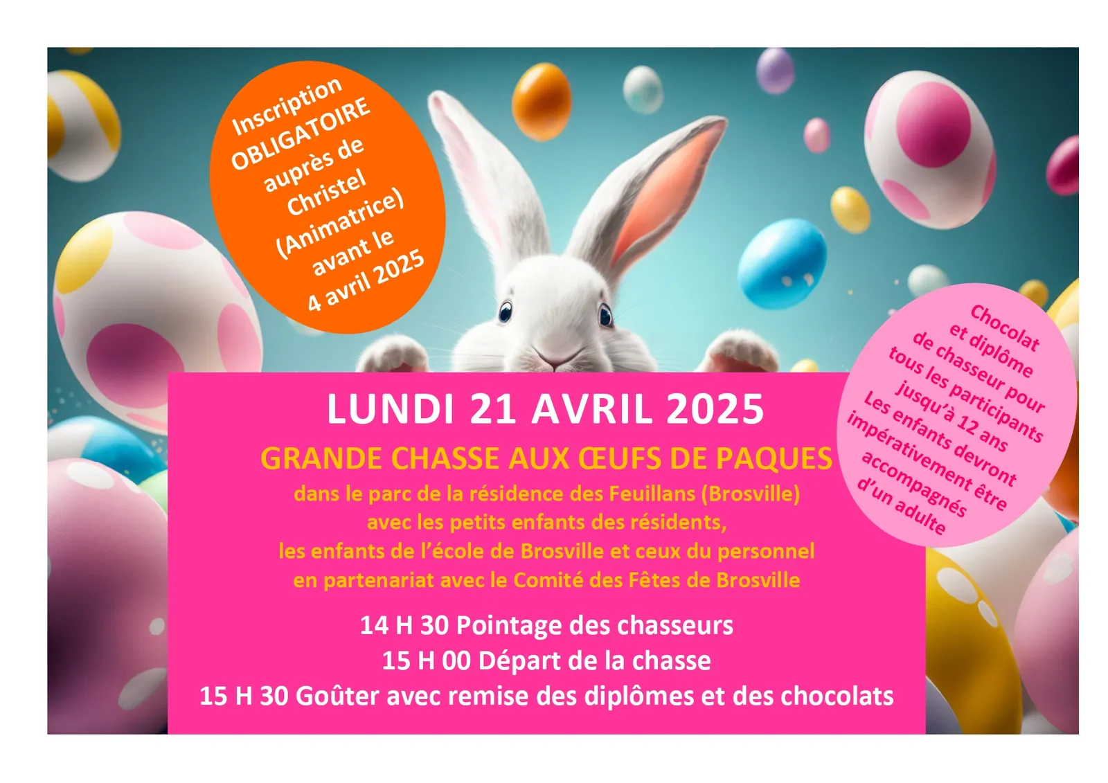 A vos agendas !