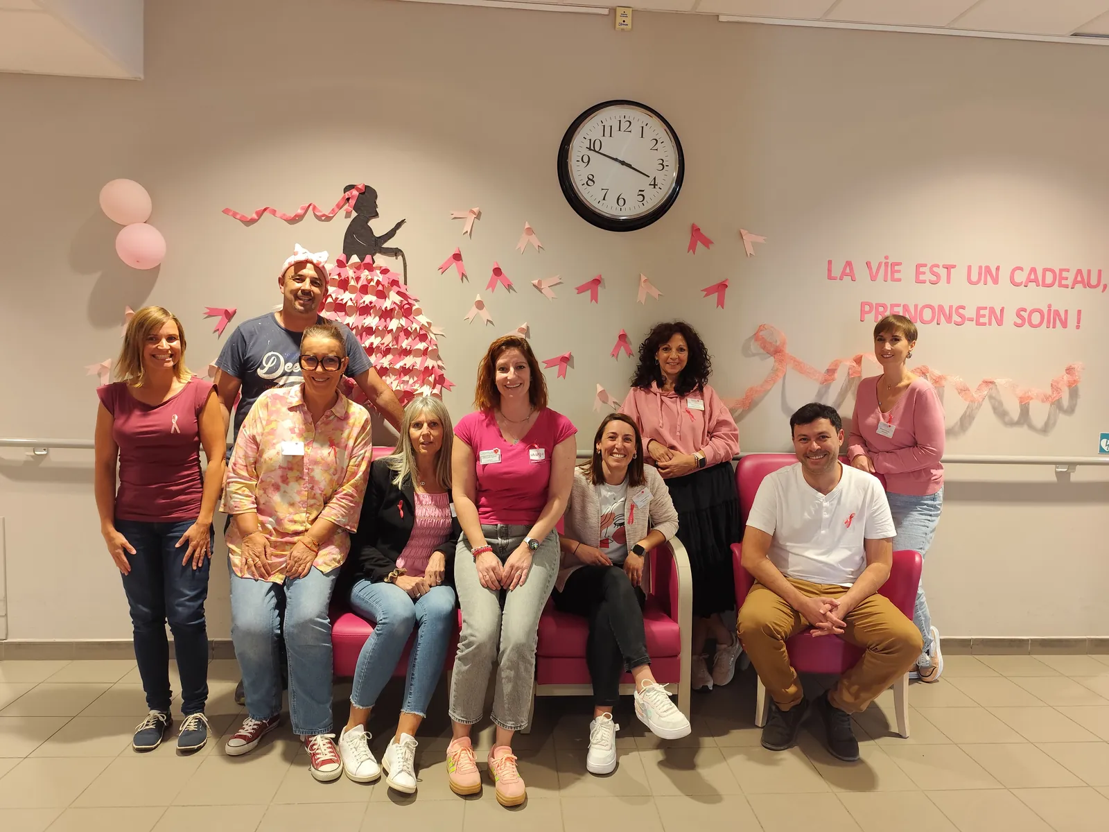 OCTOBRE ROSE MESSAGE D'ESPOIR