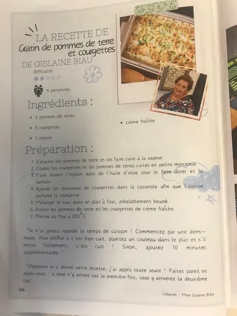 Naissance de la gazette écrite avec les résidents 