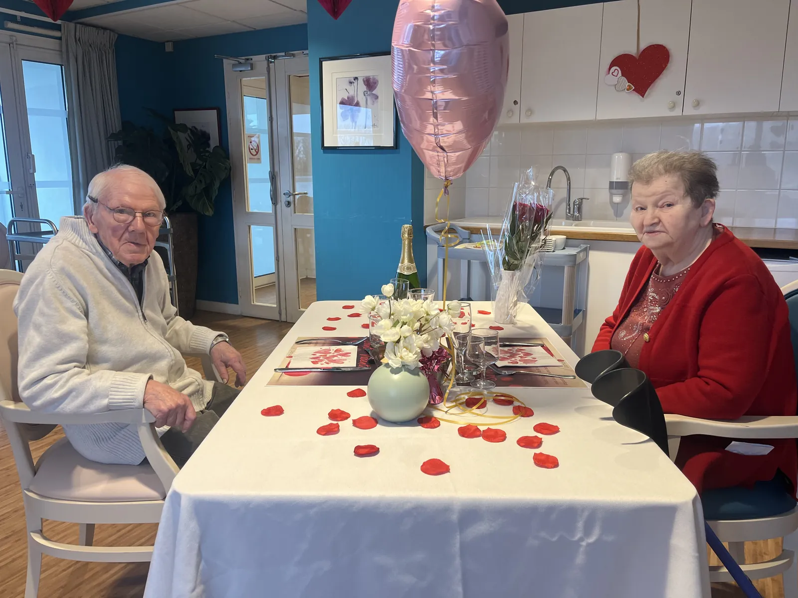 La Saint-Valentin à l'EHPAD d'Esbly 