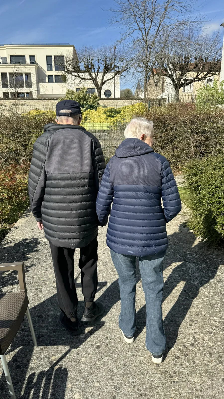 Séances de marche avec l'Educateur APA (Activités Physiques Adaptées)