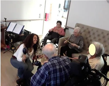 Ateliers de musicothérapie 
