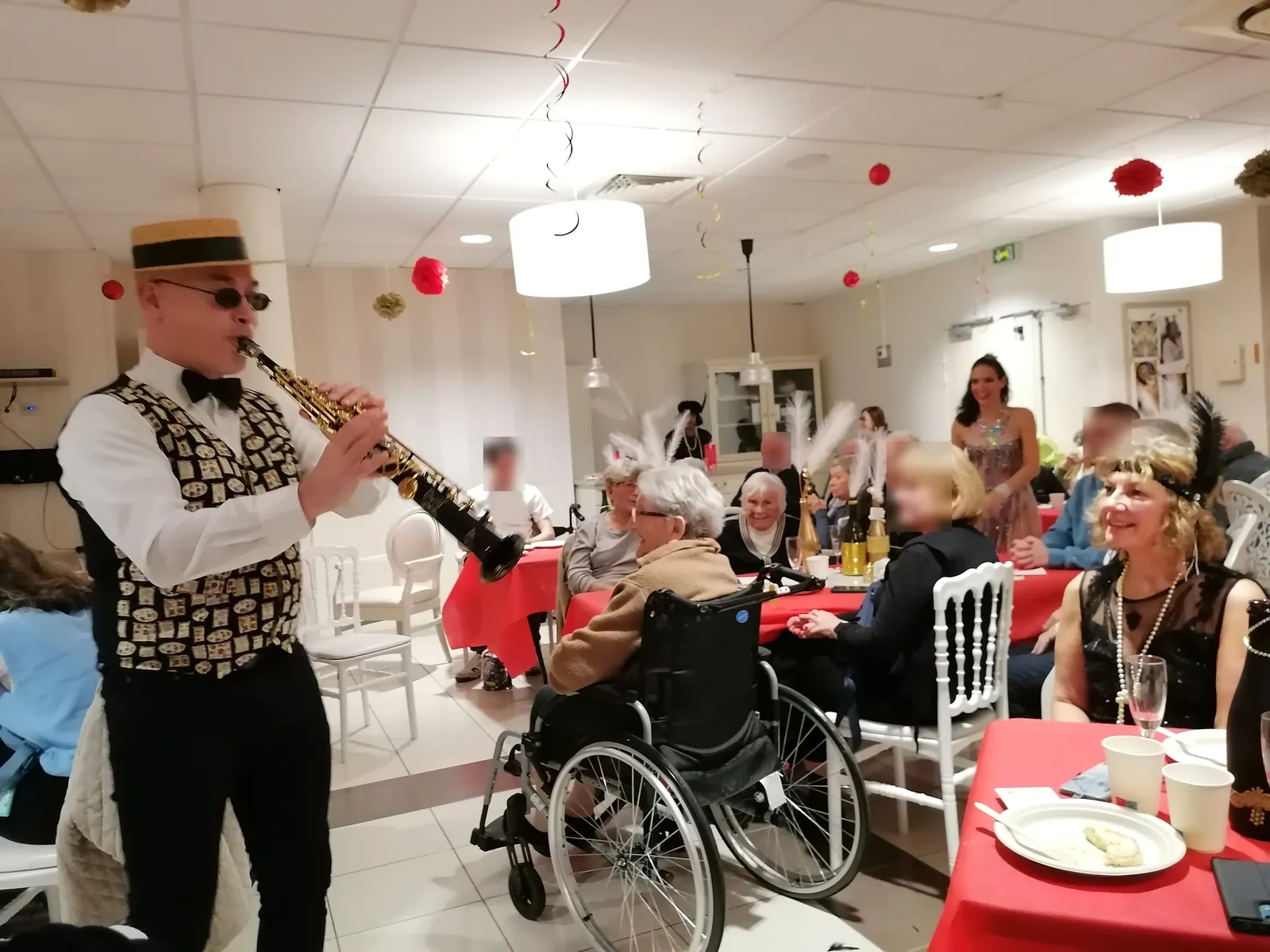 Fête de Noël des Familles à l'EHPAD d'Esbly