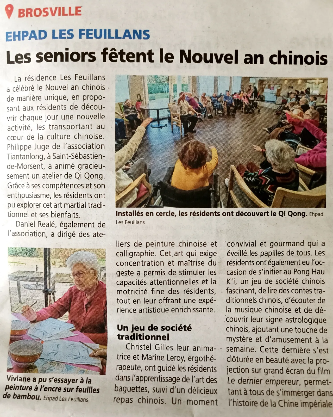 On parle de nous dans la presse locale !