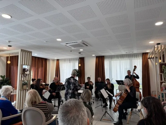 Concert classique à la résidence des Terrasses de l'étoile