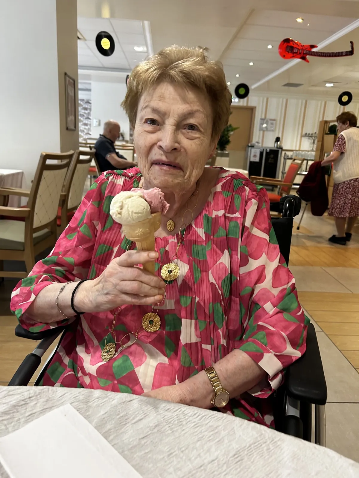 Une Glace Party rafraîchissante pour nos résidents 