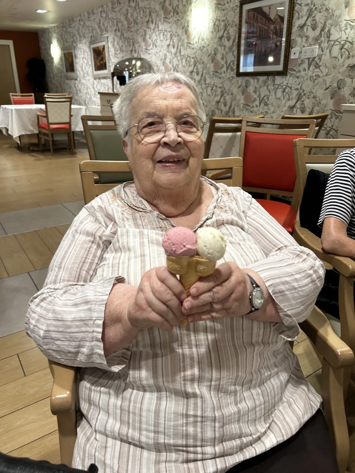 Une Glace Party rafraîchissante pour nos résidents 