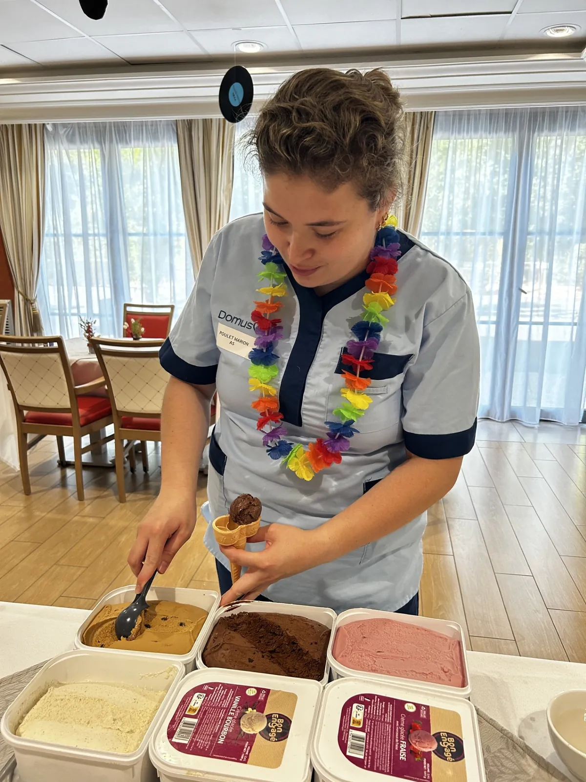 Une Glace Party rafraîchissante pour nos résidents 