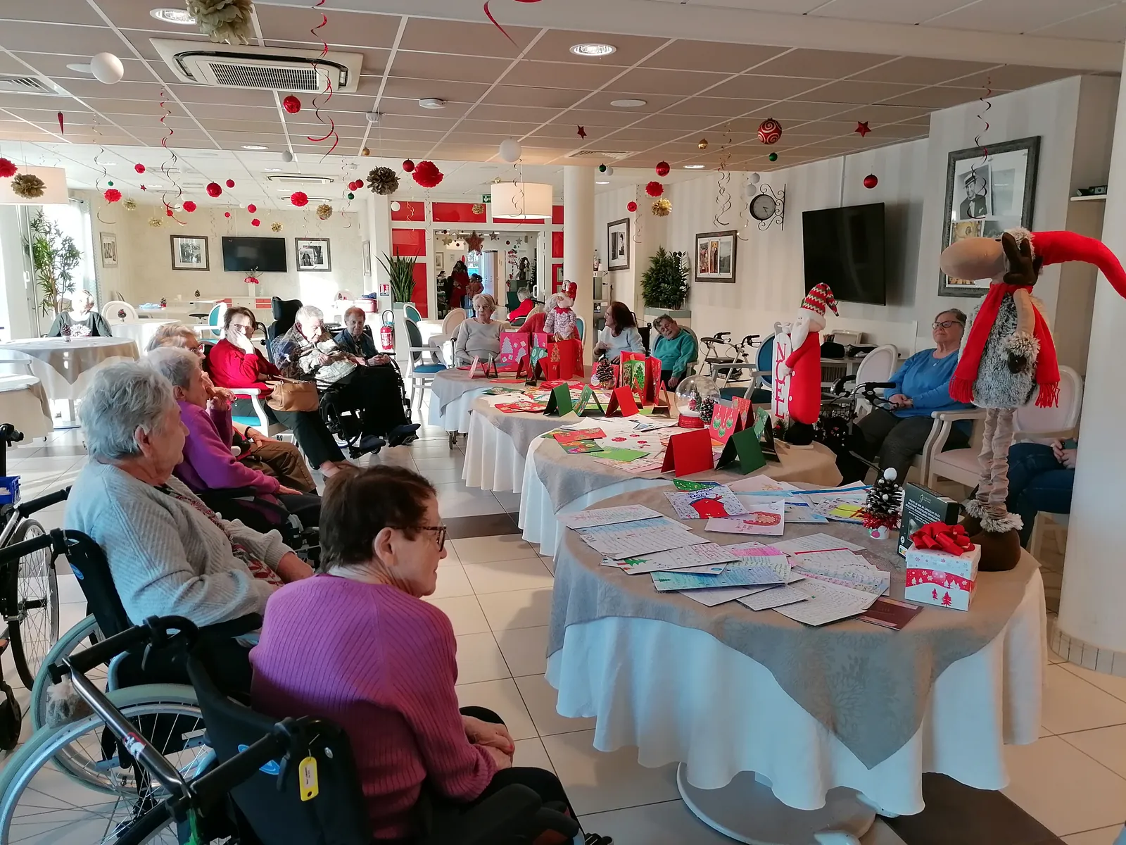Une fin d'année fraternelle à l'EHPAD d'Esbly