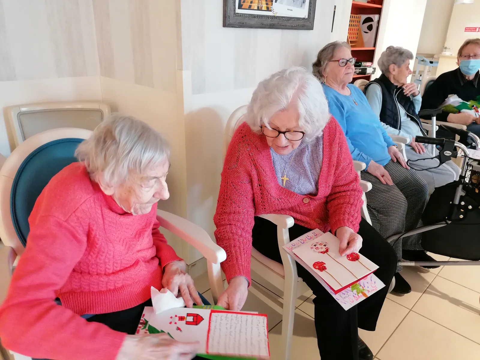 Une fin d'année fraternelle à l'EHPAD d'Esbly