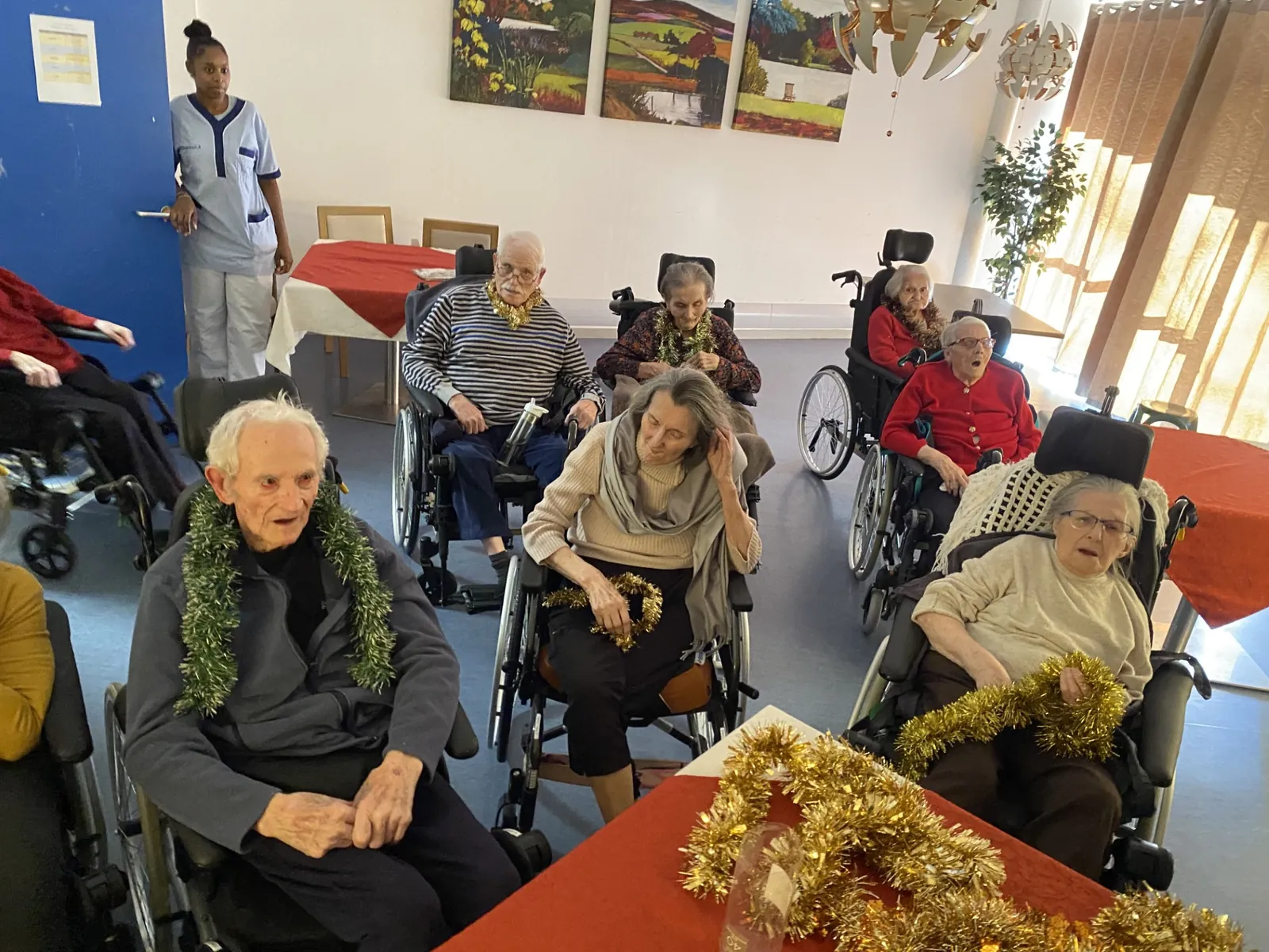 L'EHPAD la Triade plonge dans la féérie de Noel 