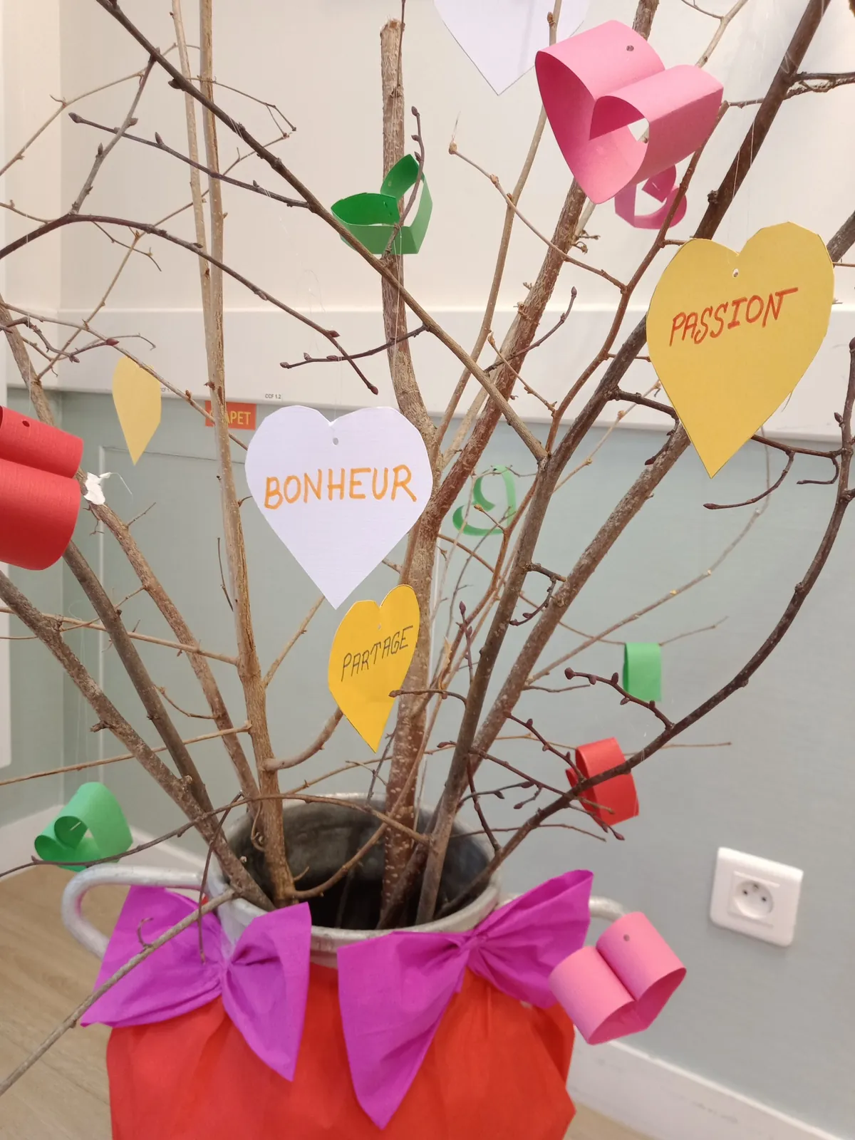 On prépare la Saint Valentin au PASA