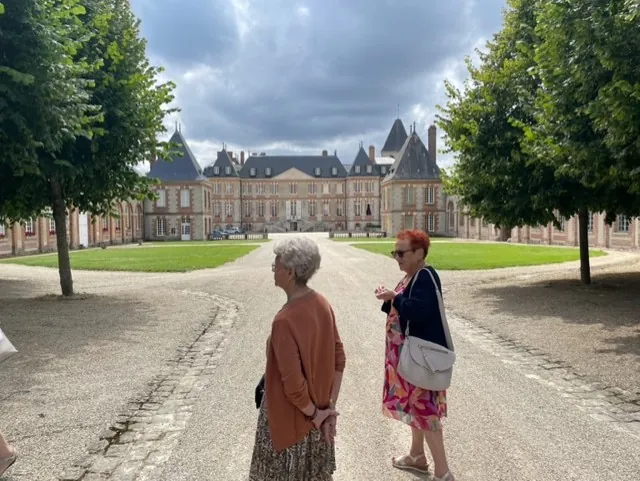 vistie du Chateau à Montmiraill 