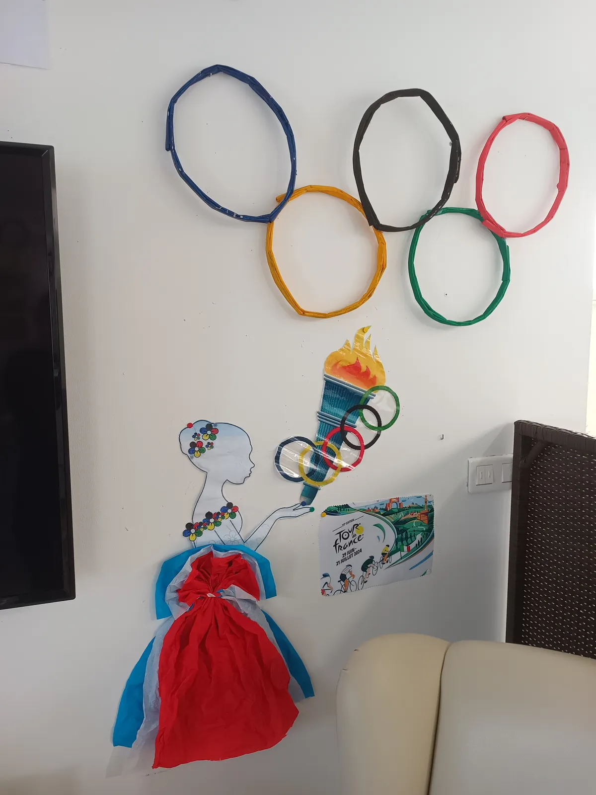 décoration de l'accueil de jour