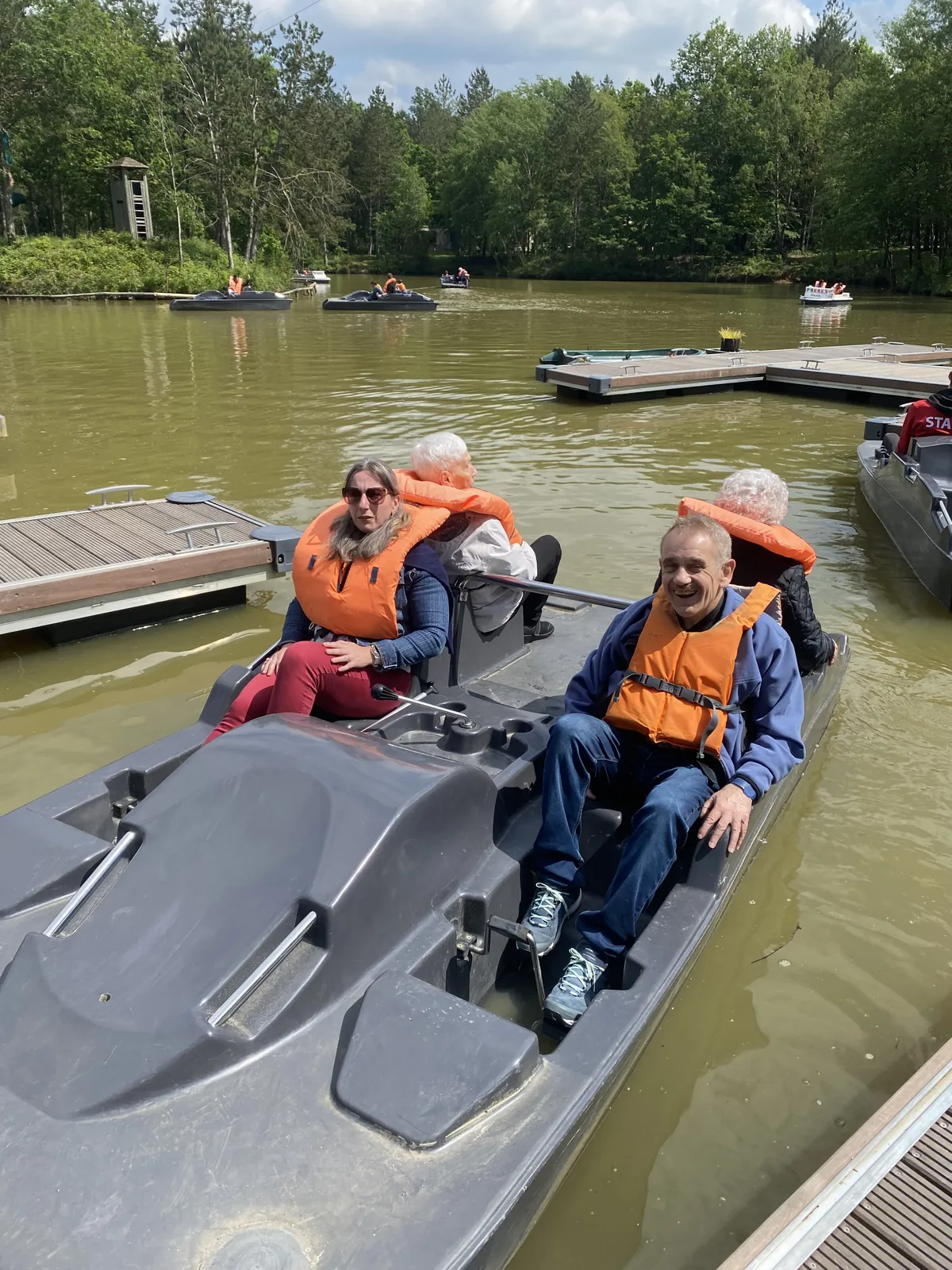 Une nouvelle journée pour les vacanciers !