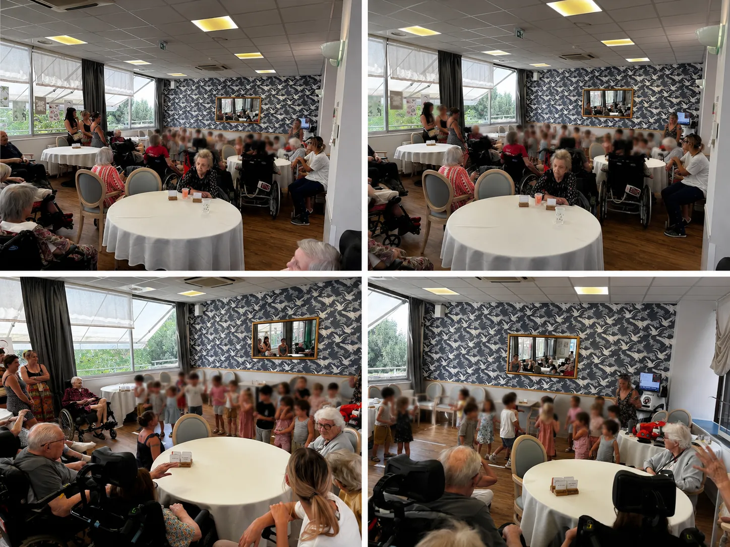 Rencontre intergénérationnelle avec l’école de Diémoz