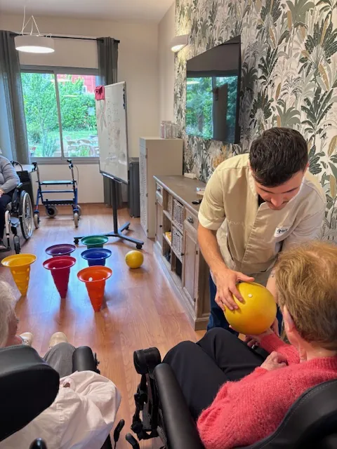 Jeu de lancer inspiré du bowling