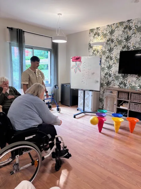 Jeu de lancer inspiré du bowling