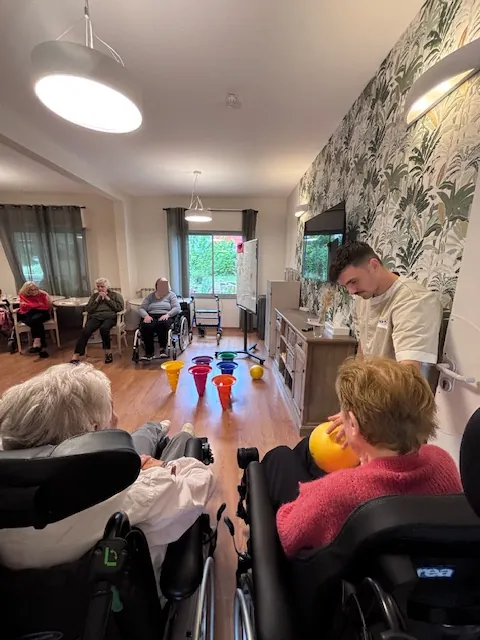 Jeu de lancer inspiré du bowling