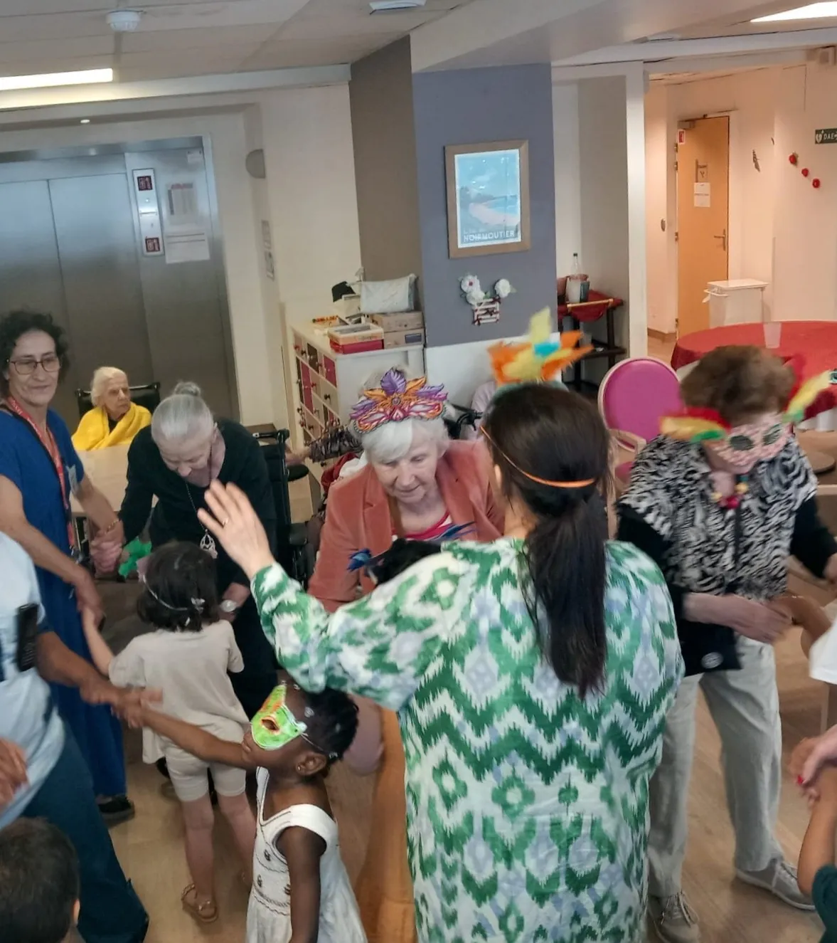 Dernière visite de la maternelle à La Maison