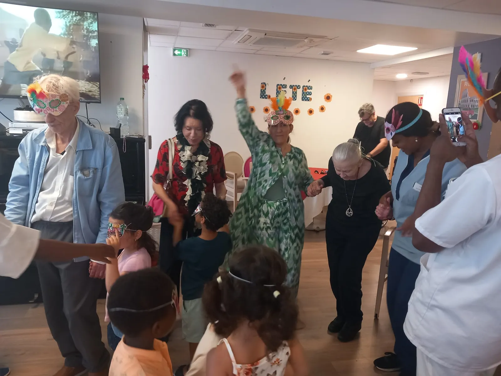 Dernière visite de la maternelle à La Maison