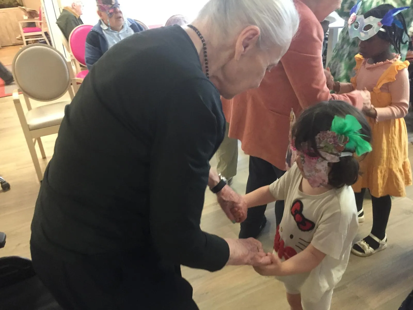 Dernière visite de la maternelle à La Maison