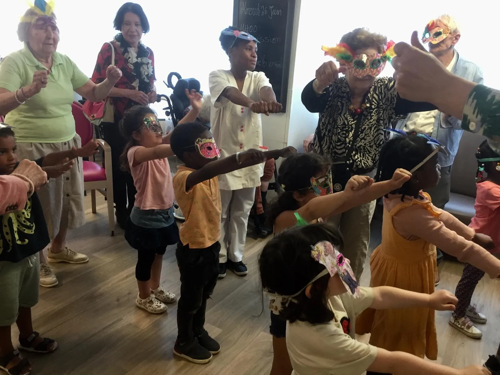 Dernière visite de la maternelle à La Maison