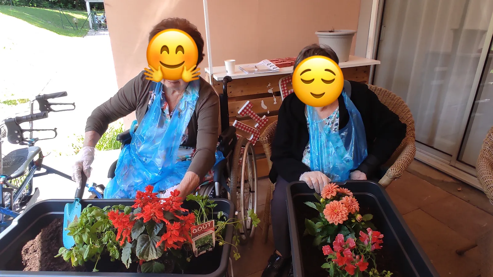 L'embellissement du jardin se poursuit 