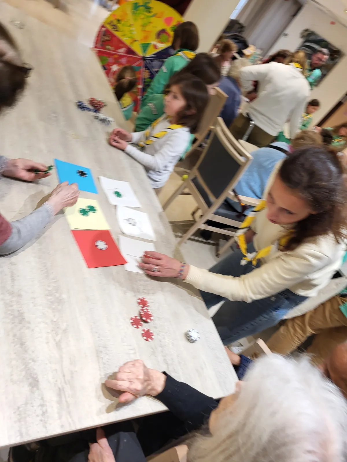 Rencontre annuelle  des scouts pour la résidence les adrets le 14/12/25 