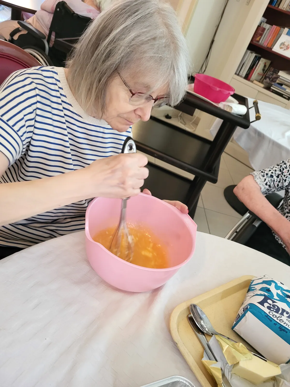 Atelier culinaire inter-étages Aux Adrets 