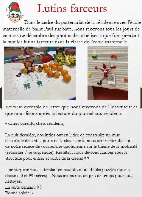 Nos petites traditions de fin d'année