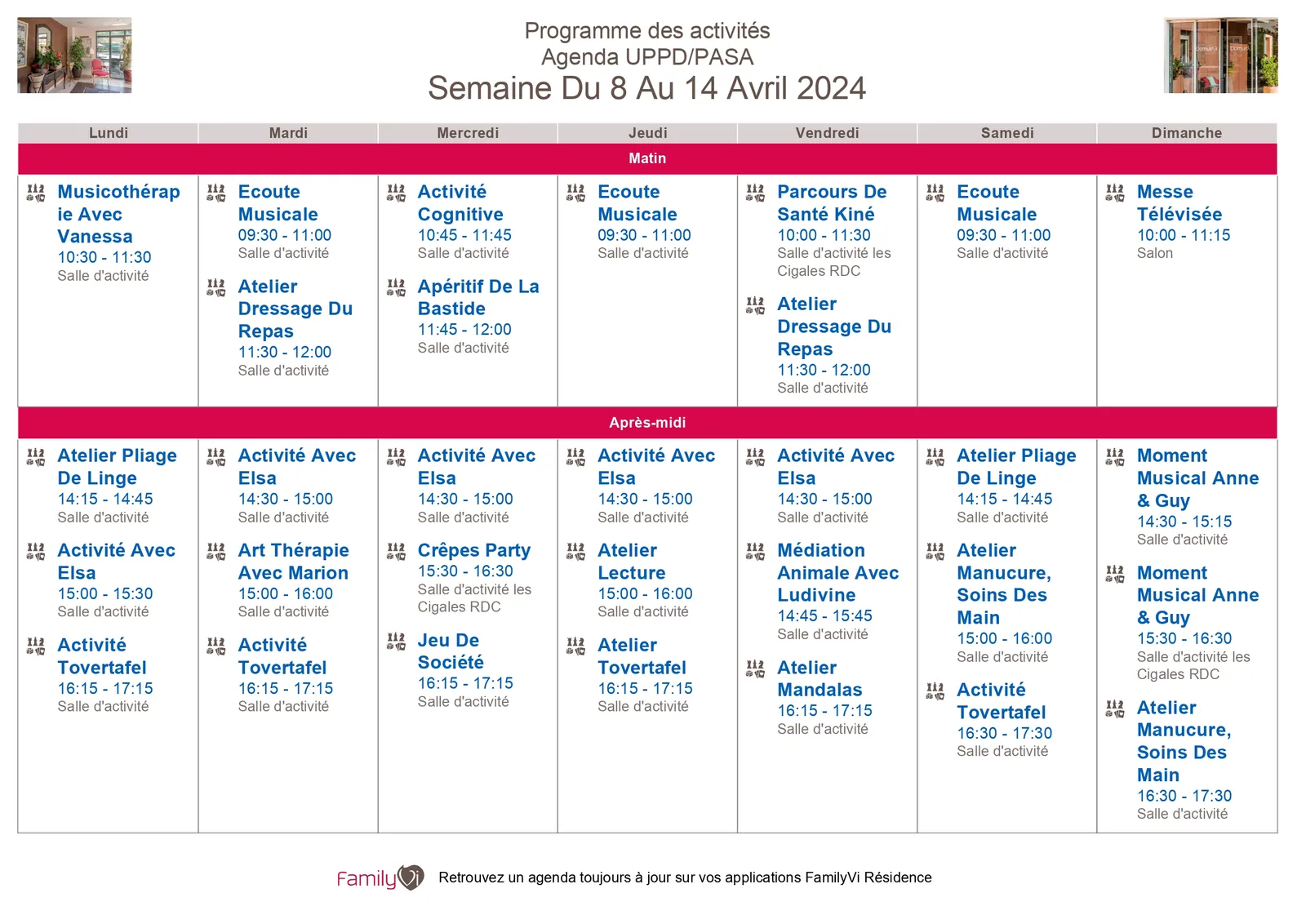 Cette semaine ...