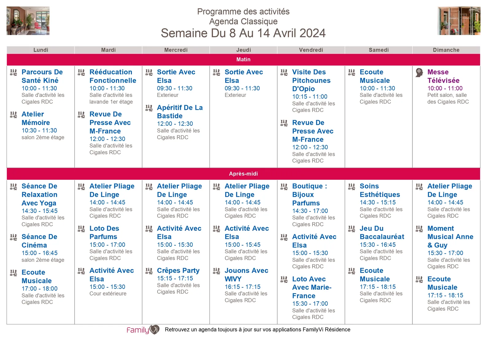 Cette semaine ...