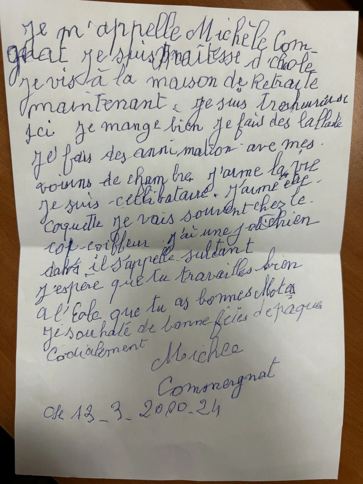 Atelier d'écriture